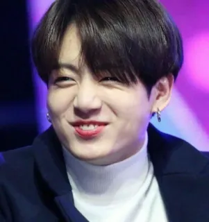 😂 e21bb7a8 Jungkook Jungkook, BTS, Kpop, singer, idol, smile whatsapp sticker