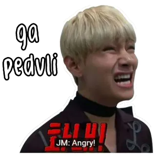 😒 6251b795 ga peduli Mème, Drôle, Expression, Célébrité, Personne telegram sticker