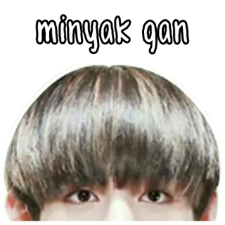 🙊 74b57367 minyak gan texte, cheveux, asiatique telegram sticker