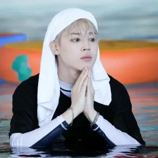 🍀 e0253563 Jimin kpop, idol, jimin, piosenkarz, azjatycki, woda, ręcznik whatsapp sticker