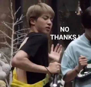 🙅‍♂ 56524258 NO THANKS! いいえ, ありがとう, 表情, 反応, 拒否 telegram sticker