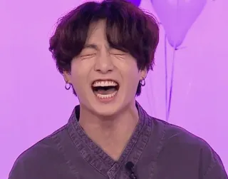 😆 177872a1 Jungkook Korean pop, K-pop, Idol, BTS, Jungkook, Piosenkarz, Gwiazda whatsapp sticker