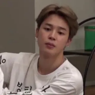 🦚 db592f7f Jimin Jimin, BTS, K-pop, Cantor, Celebridade, Coreano, Ídolo whatsapp sticker