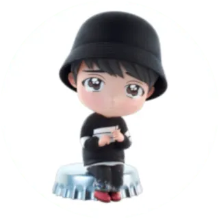 🥺 0c228e19 Q版, 娃娃, 卡哇伊, 手办, 玩具 telegram sticker