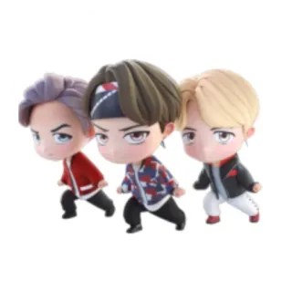 @WithBTS 💜 TinyTan Pack 1 telegram stickers