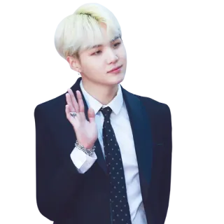 👋 77addf1e Suga kpop, idol, suga, bts, músico, celebridade telegram sticker