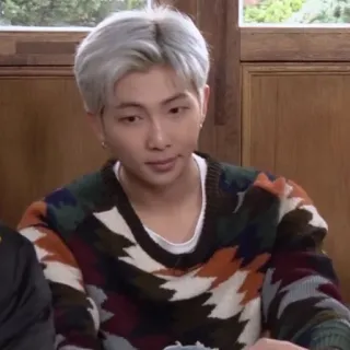 🐟 044a1170 RM RM, BTS, K-pop, zanger, muzikant, beroemdheid telegram sticker