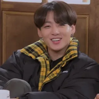 🐟 3a05e614 Jungkook persoon, beroemdheid, man, zanger, K-pop, Jungkook, BTS telegram sticker