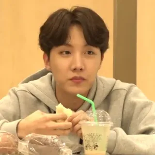 🐟 dcef2738 persoon, eten, voedsel, drinken, koreaans, man telegram sticker