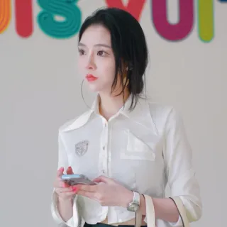 🤧 b6eb5867 femme, portrait, beauté, mode, style, personne, jeune adulte telegram sticker