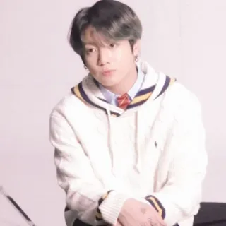 🐰 dcd4e737 Jungkook kpop, penyanyi, korea, idola, mode, potret telegram sticker