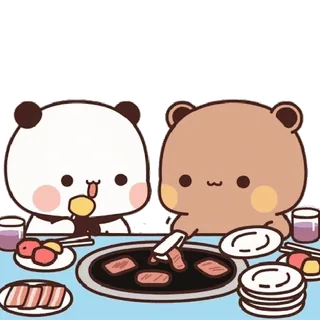 Bubu & Dudu I @BubuDuduBears telegram stickers