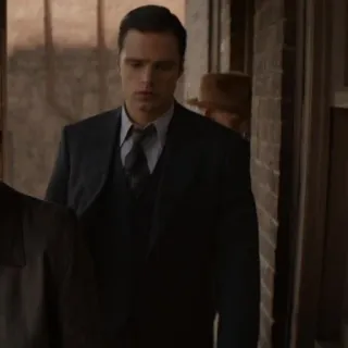 ◾️ 41479102 Bucky Barnes Captain America: The Winter Soldier Баки Барнс, Зимний Солдат, Marvel, супергерой, Себастиан Стэн whatsapp sticker