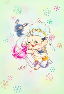 🌟 6d5637f0 hoạt hình, kẹo, kẹo mút, dễ thương, anime telegram sticker