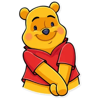 🥺 ed9d397b Winnie the Pooh Winnie the Pooh, kartun, beruang, Disney telegram sticker