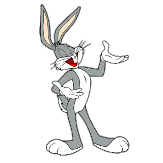 🤗 4aeb0e71 Bugs Bunny cartoon, Looney Tunes, Bugs Bunny, rabbit whatsapp sticker