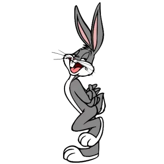 😌 b1760088 Bugs Bunny cartoon, bunny, looney tunes, bugs bunny whatsapp sticker