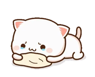 😭 05cea39e gato, llorando, triste, animal, lindo, kawaii, pegatina telegram sticker