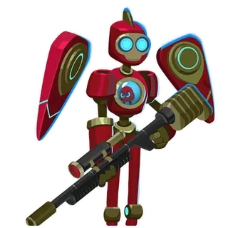 🤨 9b825dd5 робот, оружие, футуристический, научная фантастика, искусственный интеллект telegram sticker