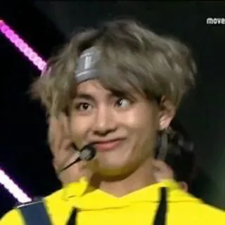 😜 2e83fde7 人物, 男人, kpop, 歌手, 男性, 脸, 搞笑, 表情 telegram sticker