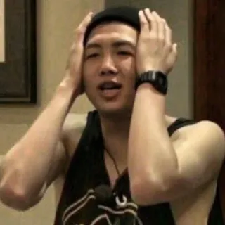 🙀 7467285c 男人, 肖像, 头, 震惊, 惊讶, 情感 telegram sticker