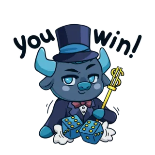 Mine free BULL @bullapp_bot telegram stickers