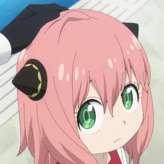 😾 95afa181 Anya Forger Spy × Family anime, Anya, Spy Family, carino, cartone animato whatsapp sticker