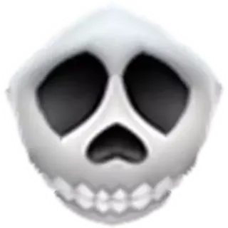 💀 0338f6c4 骷髅, 死亡, 令人毛骨悚然, 万圣节, 幽灵, 骨架, 可怕 whatsapp sticker
