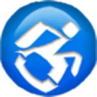 ♿️ 731d7a16 标志, 跑步, 运动, 运动员 whatsapp sticker