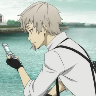 ☄ 584a528c Anime, Personnage, Homme, Portrait telegram sticker