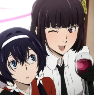 ☄ c194cdf3 Anime, Femmes, Amitié, Portrait, Personnages telegram sticker