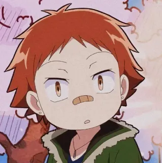 💛 99878d6f Аниме, Мультфильм, Персонаж, Иллюстрация telegram sticker