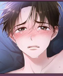 😭 ae4b551c 动漫, 漫画, 哭泣, 悲伤, 情感, 水彩, 插画 telegram sticker