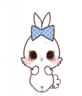 ☺️ 544614d6 うさぎ, 可愛い, 動物, かわいい, ウサギ telegram sticker