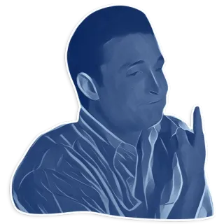 😠 6461b1e7 persoon, vinger, gebaar, man telegram sticker