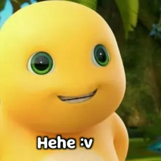 😡 988007e7 Hehe :v 헤헤, 행복, 귀여운, 공룡 telegram sticker