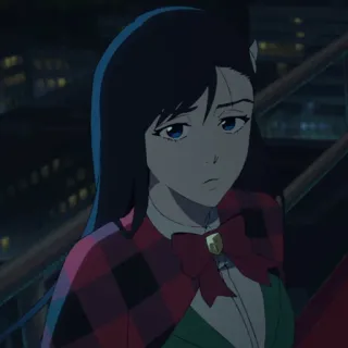 🔮 09e27dd8 Anime, Postać, Kobieta, Dziewczyna, Portret, Krata telegram sticker