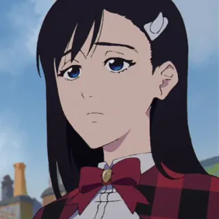 🔮 3453ea27 Anime, Dziewczyna, Portret, Postać, Kreskówka telegram sticker