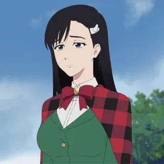 🔮 4967cab7 anime, dziewczyna, kreskówka, postać telegram sticker