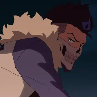 🔮 d440563c Anime, Postać, Czaszka, Maska telegram sticker