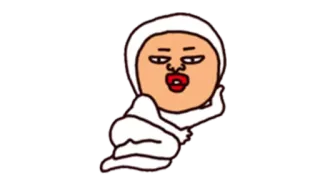 😎 09fdb690 dessin animé, personnage, mignon, sticker telegram sticker