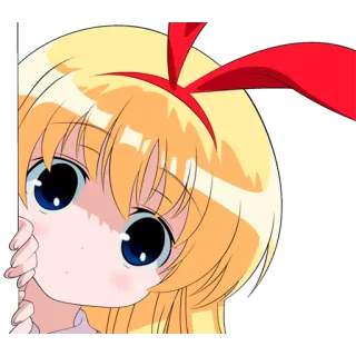 😐 dd0a727c Anime, Ragazza, Carino, Cartone animato telegram sticker