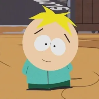 🌟 69aa8249 Butters Stotch South Park Cartoon, Butters, South Park, Charakter telegram sticker