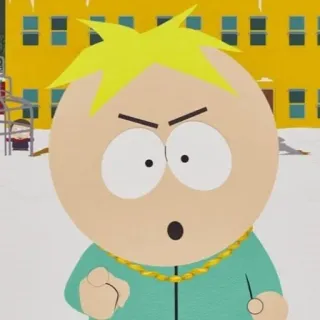 🌟 e16afdcb Butters Stotch South Park Cartoon, Wütend, Butters, South Park, Animation telegram sticker