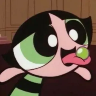 BUTTLECUP whatsapp stickers