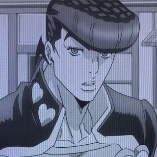😒 e5001194 Josuke Higashikata JoJo's Bizarre Adventure Anime, Manga, Josuke, Jojo, Higashikata, Diamond is Unbreakable telegram sticker