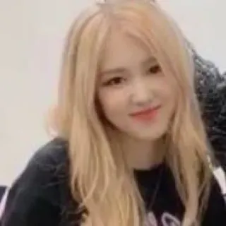 😊 0a5c664f woman, blonde hair, portrait, smiling telegram sticker