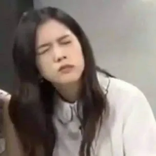 😑 2f3f0c07 person, woman, facial expression, portrait telegram sticker