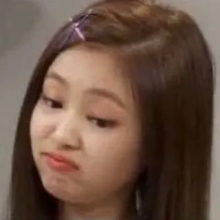 😗 684a9054 woman, expression, face, girl, funny, meme telegram sticker