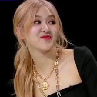 😏 96b5d673 Rose Rose, Kpop, singer, woman, celebrity, blackpink telegram sticker